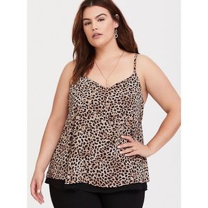 Torrid Leopard Print Tank Top